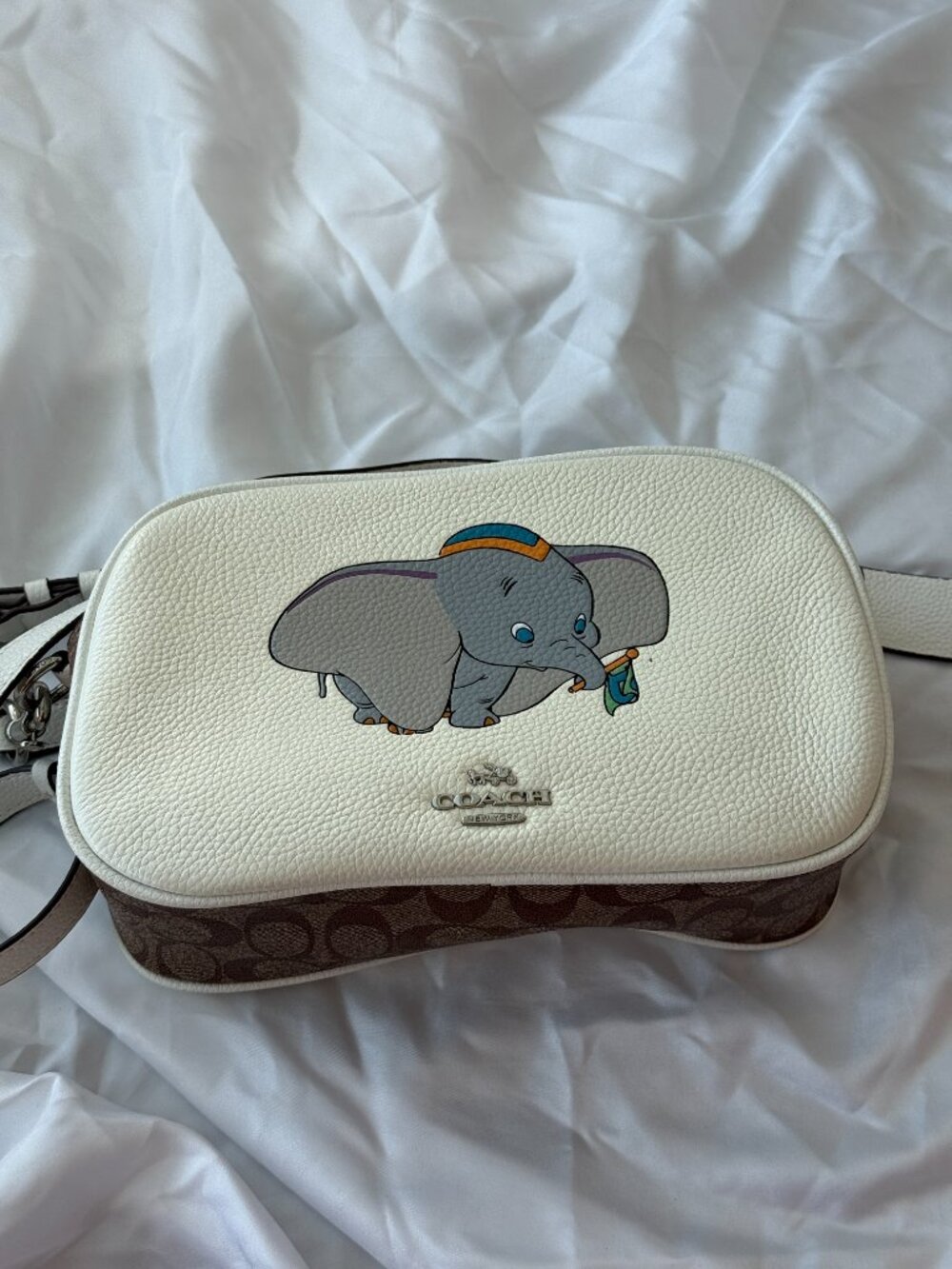 Disney X Coach Jes Crossbody Bag With Dumbo Signature